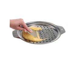 2026 haz Spaetzle Tradicionales Con Cubierta de Acero Inoxidable Y Rasqueta para Olla, Herramienta de Cocina Alemana Versátil