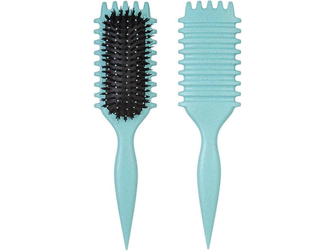 Brush Styling Bristle For Curly Hair, Verde ZYBLSSBB