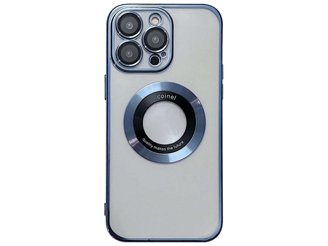 Capa De Tpu Para Iphone 15 Pro - Revestimento Eletroplástico - Magsafe