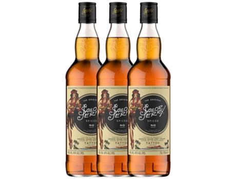 Rum SAILOR JERRY RUM Sailor Jerry Spiced Añejo 80 Proof (0.7 L - 3 unidades)