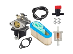 Carburador Para Tecumseh 640065a Ohv125 Ohv130 Ovh135 Com Filtro De Ar 36356 Válvula De Fechamento Filtro De Combustível