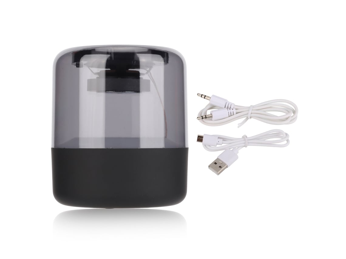 Altifalante Bluetooth LAXISCREED Luzes Coloridas Som 3d