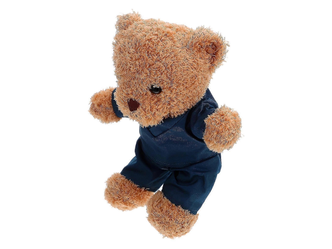 Urso De Pelúcia Enfermeiro Macio Decorativo Presente Ideal
