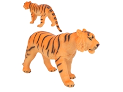 Primerox modelo de Tigre Animais Selvagens Altamente Simulado Ornamento Mesa Brinquedo Infantil