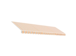 Maison Exclusive - Tecido De Substituição Para Toldo 500x350 Cm Poliéster Multicor