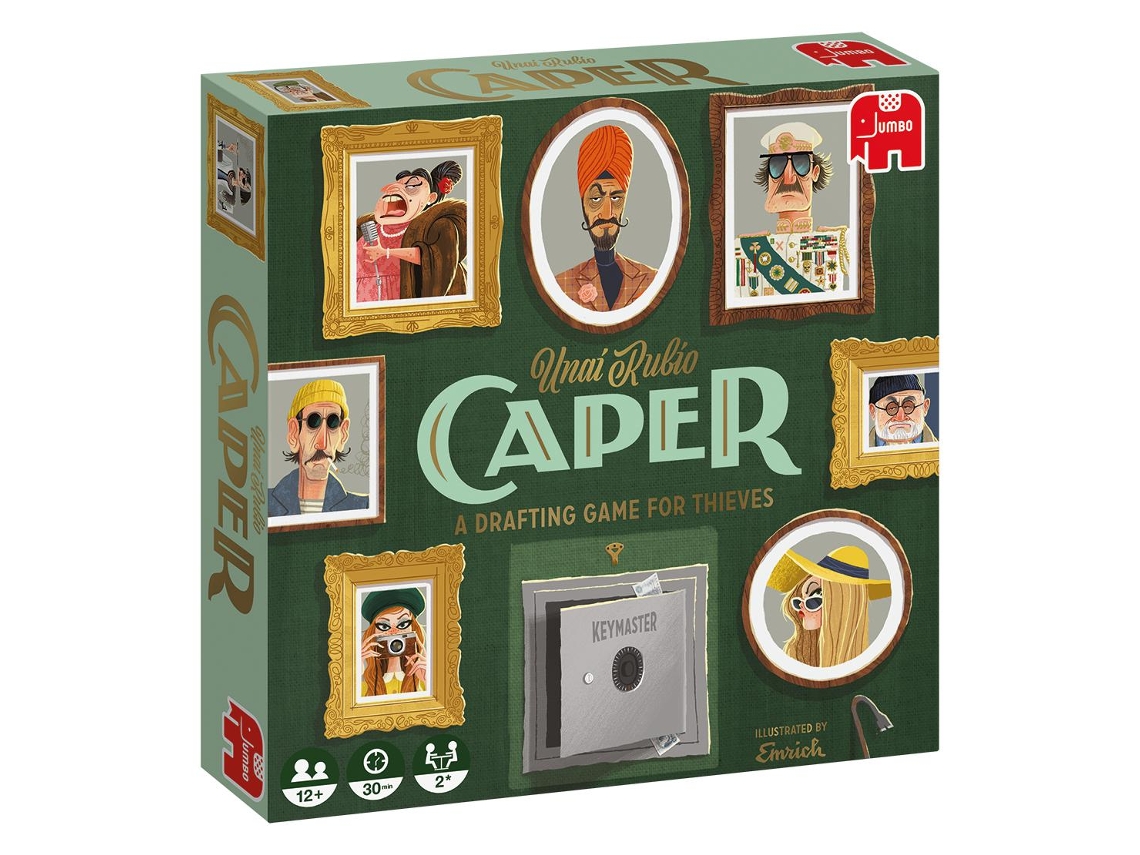 Jumbo Caper Jogo de Cartas Trivialidades | Worten.pt