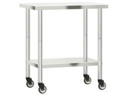 Kitchen Work Table, Kitchen Work Tables Vidaxl (82.5 X 55 X 85 Cm)