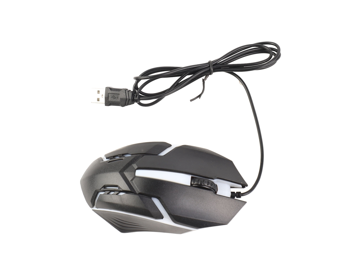 Aetheria mouse Gamer Rgb com Fio Usb 800/1200 Dpi para Desktop e Laptops