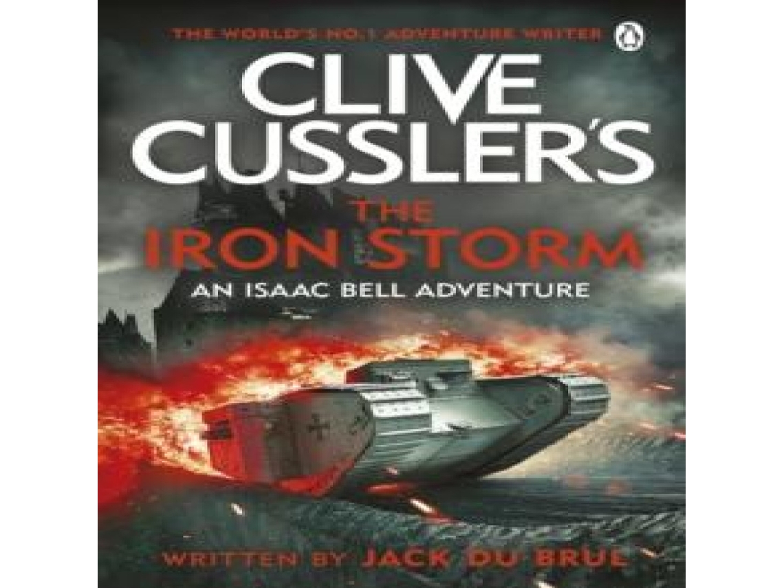 Livro Clive Cusslers The Iron Storm de Jack du Brul (Inglês)
