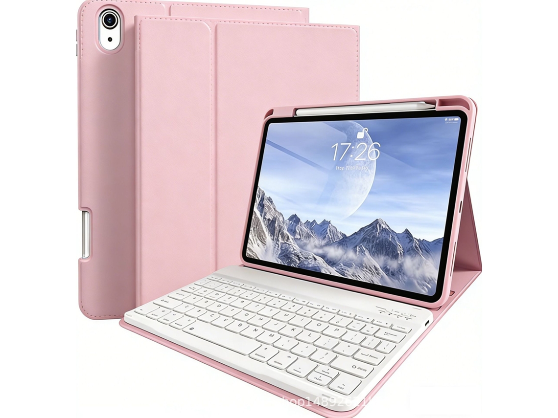 Protetor de Teclado Bluetooth HALINUIA para iPad Pro 12.9 rosa