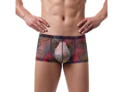 2026 calzoncillos Boxer Hombre Sexy de Flores Suaves Ropa Interior Troncos Algodon