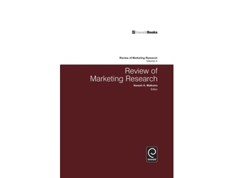Livro Review Of Marketing Research De Naresh K Malhotra (inglês - Capa Dura)