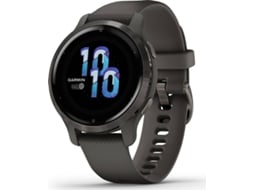 Relógio Desportivo GARMIN Venu 2S (Bluetooth - 10 dias de autonomia - Preto)