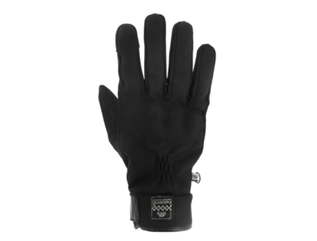 Luvas de motocicleta de couro extensível Helstons Justin