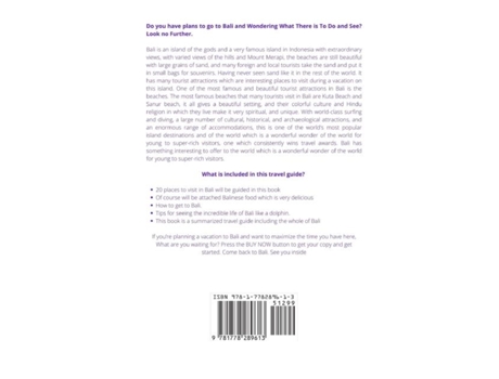Livro Bali The Goddess Island Travel Guide De Tina, Homeything Et Al. (inglês)