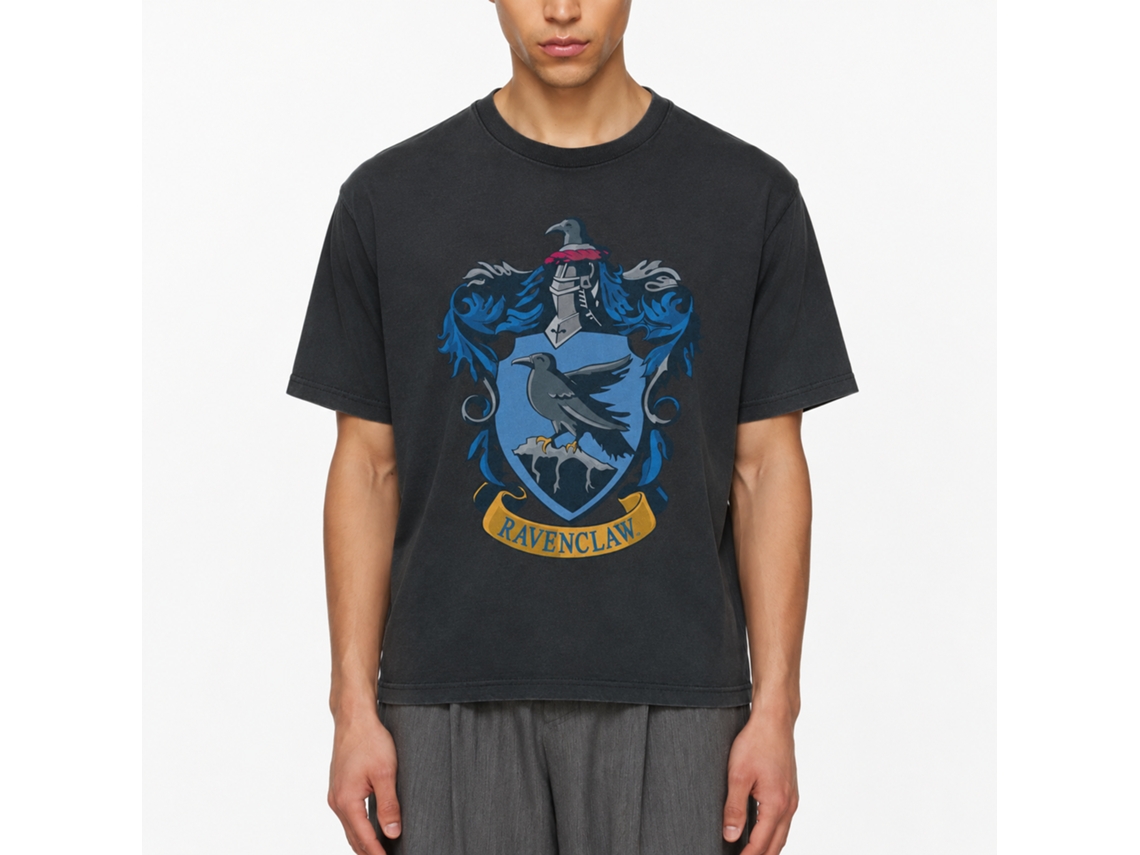 Rockinstone Harry Potter Ravenclaw Black T-shirt Size:xxxl
