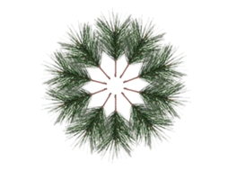 Laxiscreed Pack Com 10 Pinos De Natal Artificiais De 10x15 Cm Para Decoração Natalícia