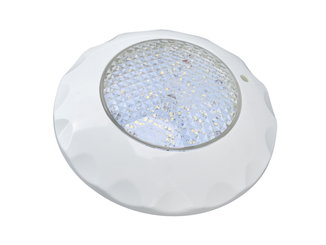 Lâmpada Led Piscina Ac12v 9w Ip68 6500k Apoio Parede