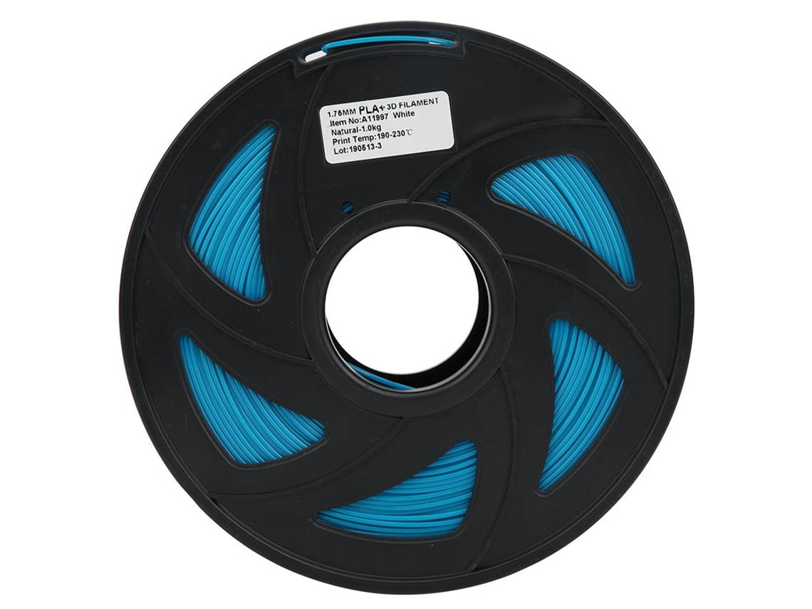 Filamento pla 1.75mm 1kg azul céu para impressora 3d material de impressão S/MARCA