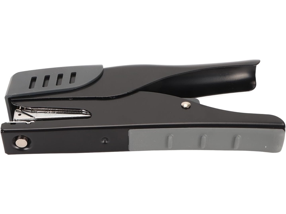 Grampeador de Mesa Ergonômico em Metal com Capacidade para 20 Folhas e Bloco de Grampeamento. SFUSHOS