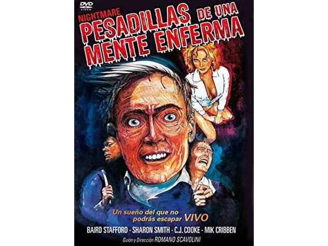 DVD Pesadillas De Una Mente Enferma 1981 Nightmares In A Damaged Brain (Edição em Espanhol)