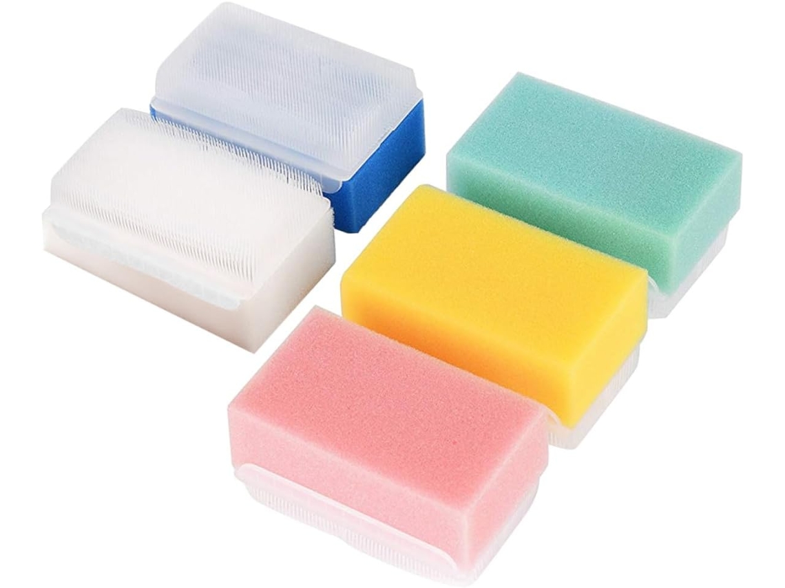 Conjunto De 5 Escovas Sensoriais Para Meninos E Meninas, Esponja Macia Para Treinamento Sensorial, Massagem Corporal E