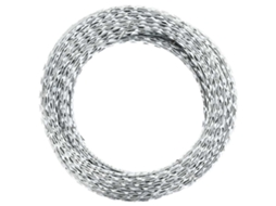 Vidaxl Rolo Arame Farpado Concertina Em Espiral Aço Galvanizado 100 M