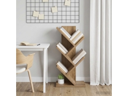 Vidaxl Shelve De Árvore 4 Andares 30 X 18 X 60 Cm Derivados De Madeira