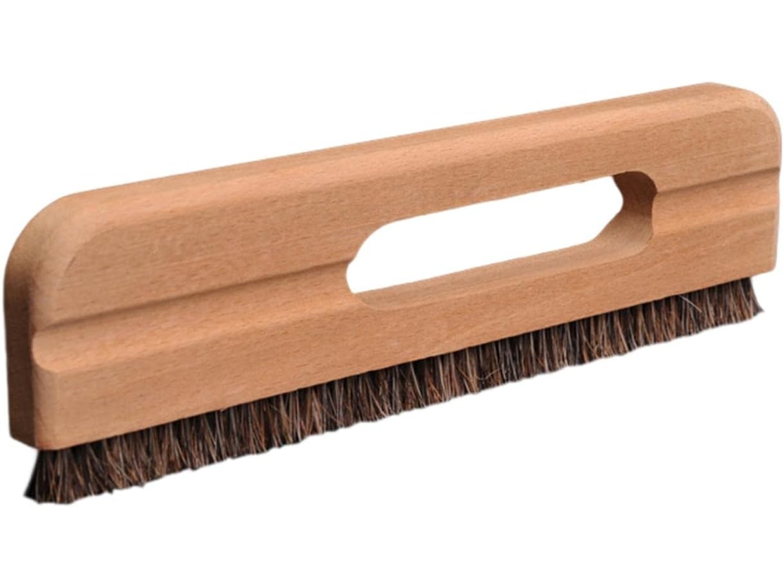 Escova Para Papel De Parede Com Cabo Madeira, Escova Doméstica Para Limpeza De Pó, Multiuso Para Roupas, Telas E Murais