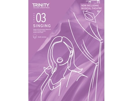 Livro Trinity College London Singing Exam Pieces from 2023 Grade 3 de Trinity College London (Inglês)