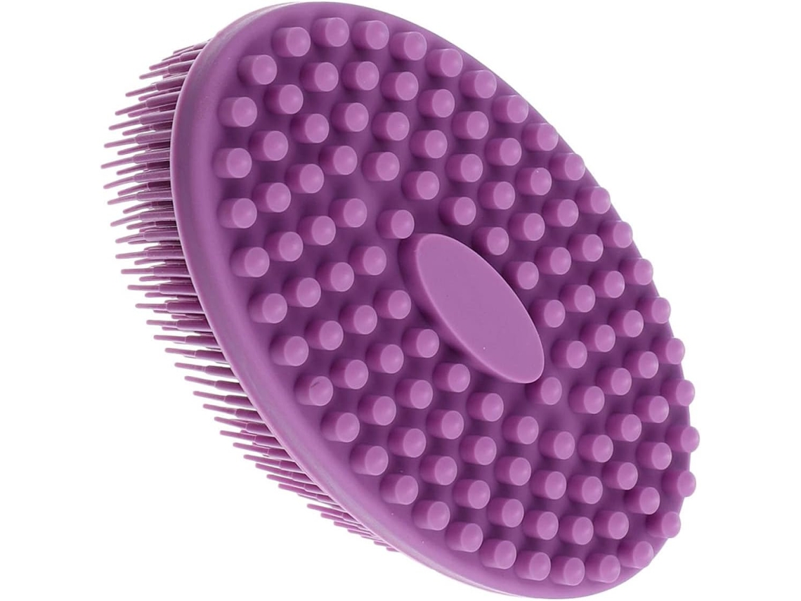Escova De Massagem Esfoliante Para Corpo E Couro Cabeludo Beauvorty Adultos, Feita De Silicone Higiênico Para Banho E