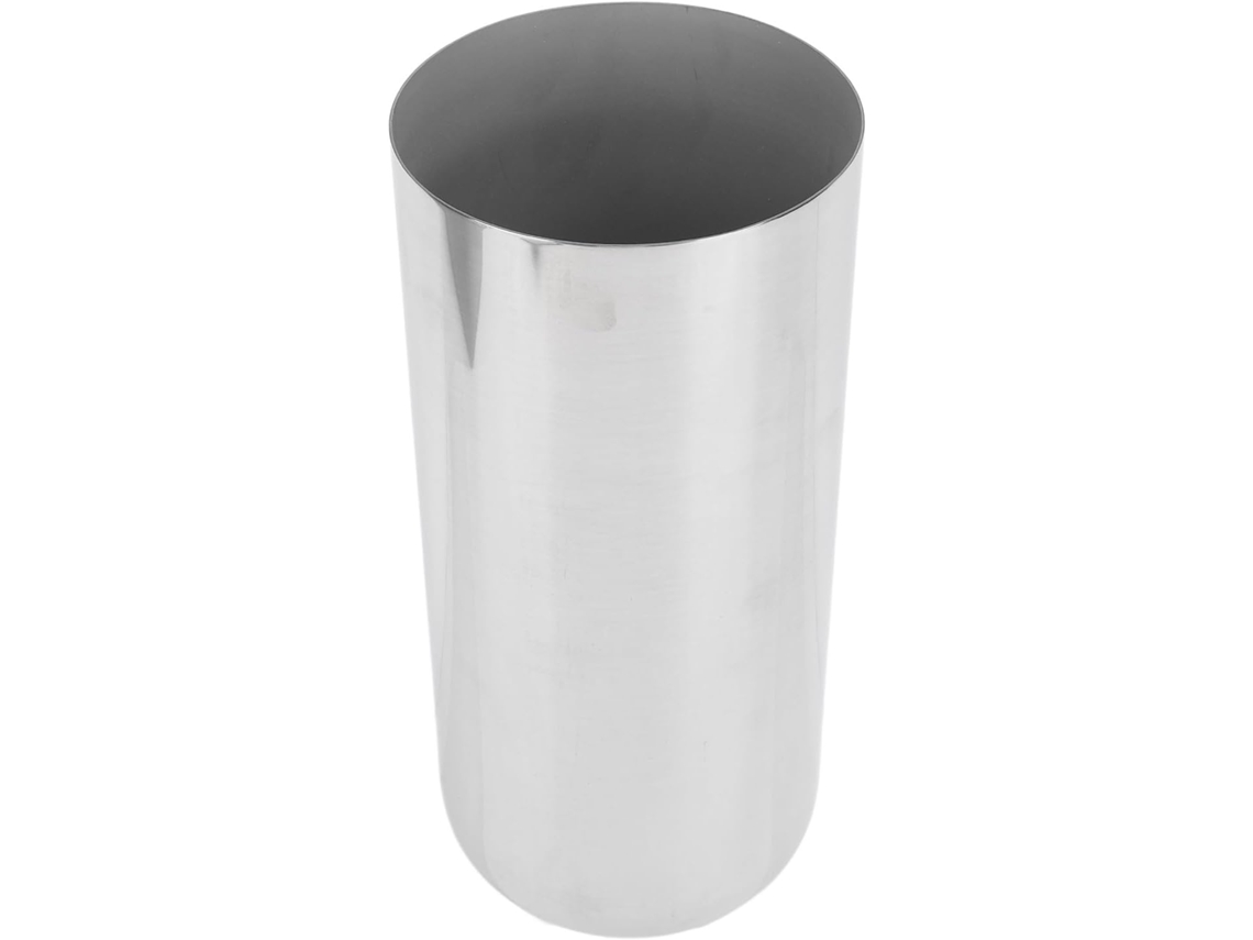 Vaso Cilíndrico Em Aço Inoxidável, Elegante Vaso Para Flores, Design Moderno Para Decoração De Mesa Gokoco