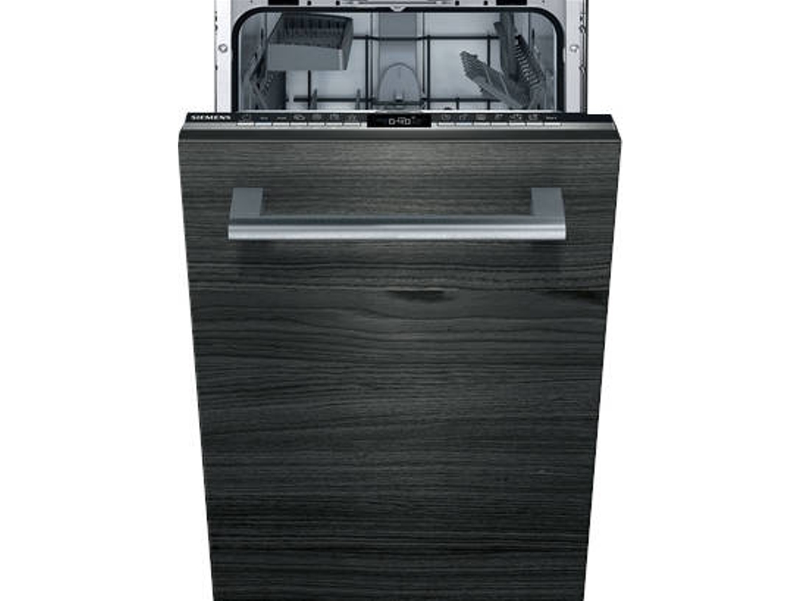 Máquina de Lavar Loiça Encastre SIEMENS SR63EX28KE (9 Conjuntos - 44.8 cm - Painel Preto)