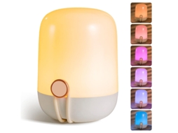 Luz Noturna, Lâmpada Noturna De Toque Led Para Amamentação E Panos, Lâmpada Noturna De Toque Led Para Quarto De Crianças Recarregável Por Us
