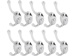 Pin de vidro para publicidade, aço inox, 12mm x 25mm, 2 unidades