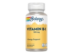 B1 100 Mg Solaray, 100 Cpsulas