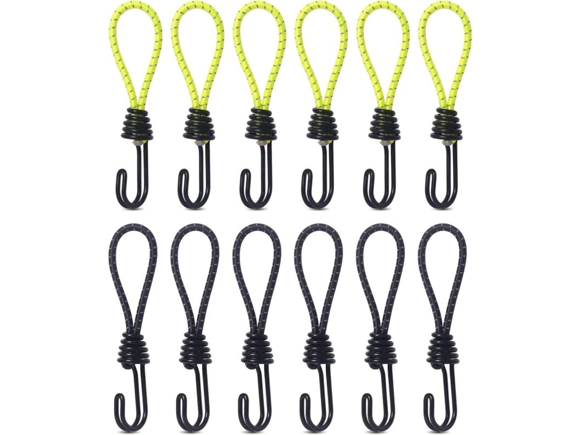 Tiras De Borracha, Cordão Elástico, Tira De Borracha Resistente Com Gancho, Gancho De Metal À Prova Choque, Cordão Elástico Para Camping, Barraca