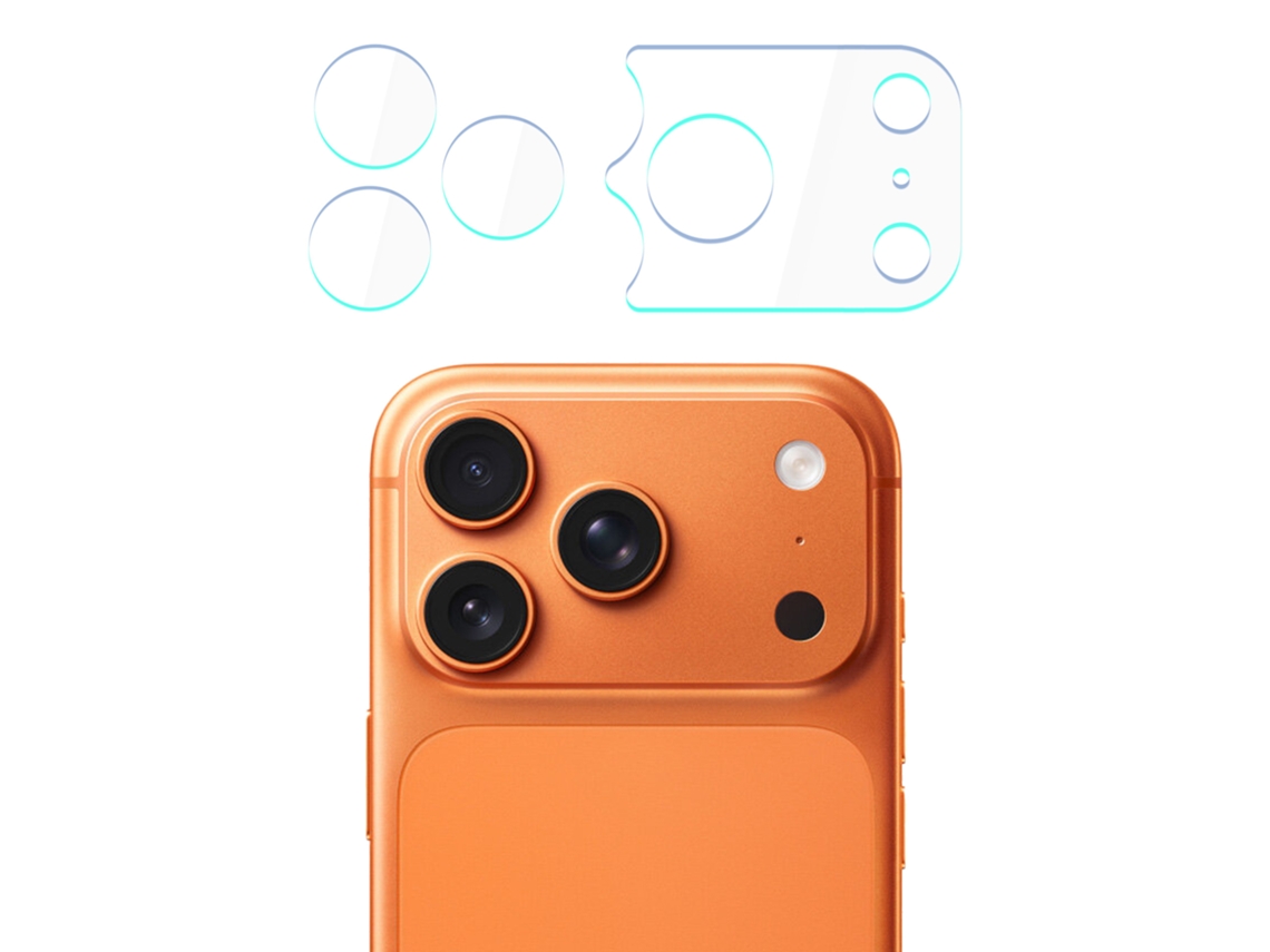 Película De Proteção De Lente 3mk Para Apple Iphone 17 Pro, Proteção De Câmera Em Vidro Temperado.