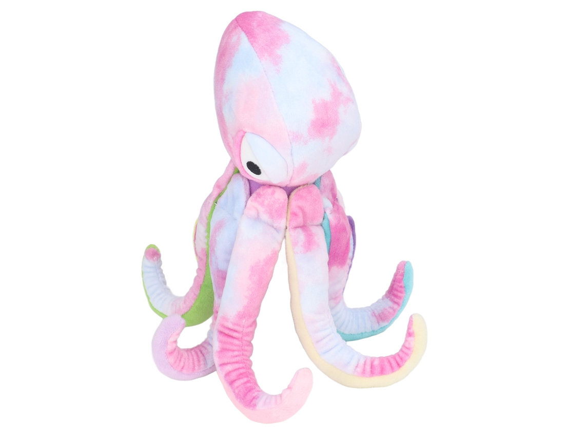 Ats muñeco Pulpo de Peluche para Niños, Juguete de Peluche Desmontável, Bonito e Divertido, Presente de Aniversário