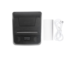 Impressora Térmica Portátil 80mm Bluetooth Usb Alta Velocidade Pt 380 para Windows Ios Android Códigos de Barras Qr
