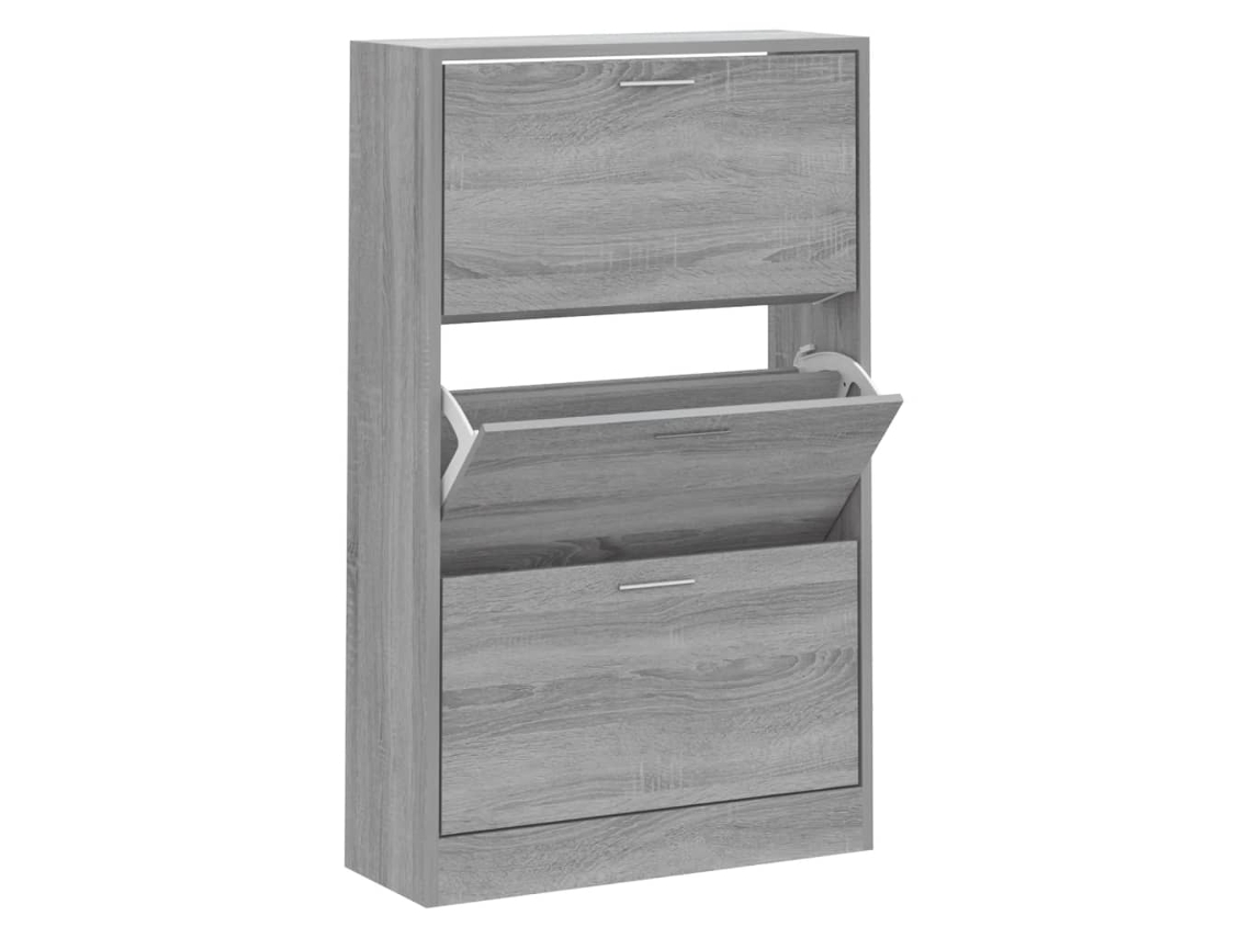 Sapateira Sonoma Cinza MAISON EXCLUSIVE 63x24x103 cm