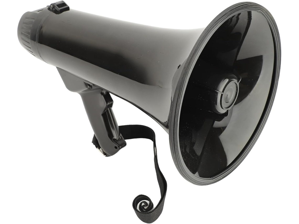 Megaphone Portátil com Controle de Volume, Alto parleur Portátil, Microfone Integrado para Reuniões SFUSHOS