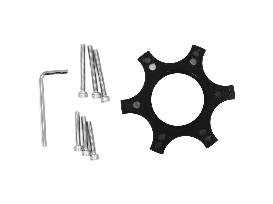 Rebe-base Adaptador Para Volante Gaming Riser Block Compatível Com Thrustmaster T300rs Preto