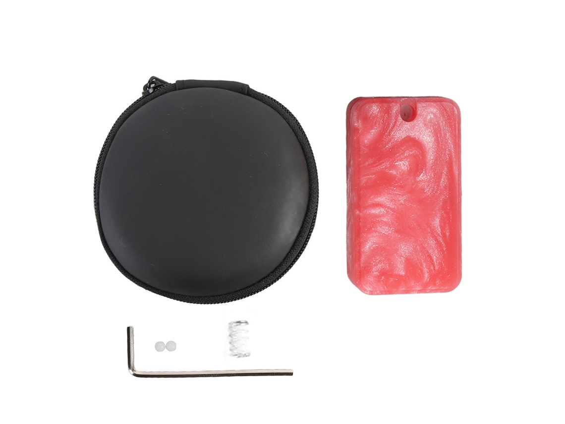 Ats juguete Deslizador de Dedos Push Slider Sensorial Cómodo de Agarrar Relajante Portátil Doble Riel Rojo
