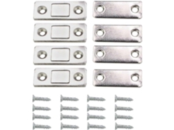 Fecho Magnético Ultrafino Para Portas De Armários, Trava Embutida Discreta Com Fixação Forte, Ferragens De Metal