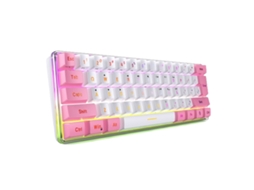 Teclado Mecânico Mars Gaming Mk60 Branco Azul Switch Português