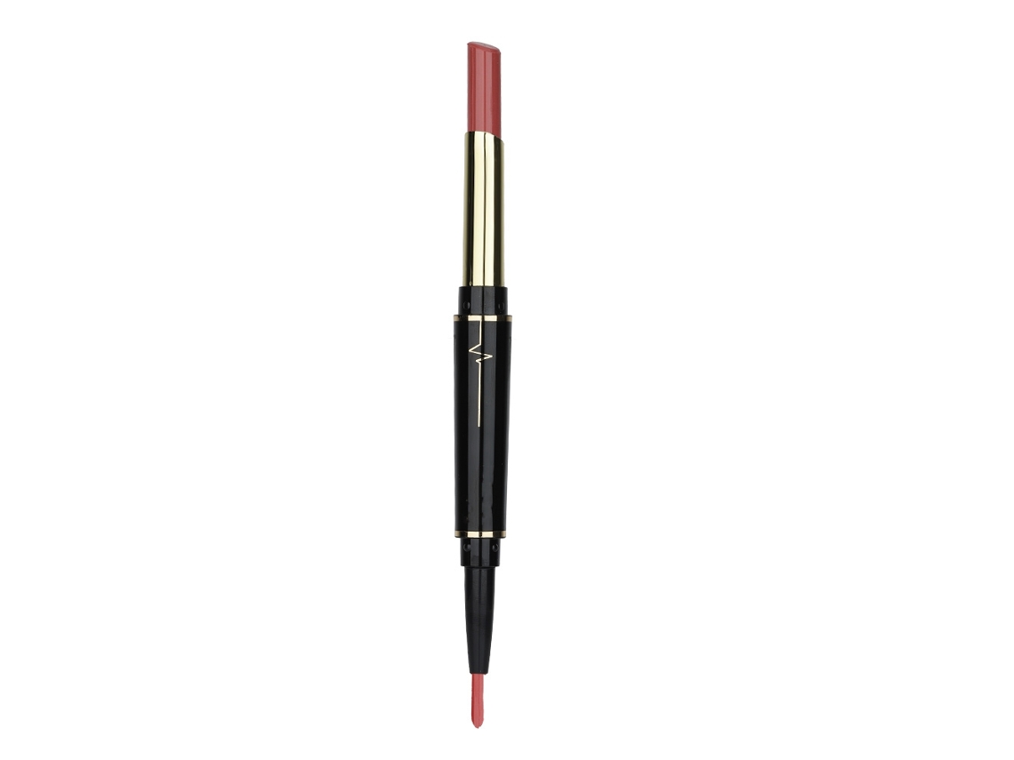 Lápiz Labial Profesional De Doble Extremidad Impermeable Lápiz Delineador Labial Lápiz De Ojos Duradero 05