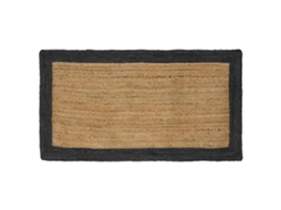 Vidaxl Tapetes De Área Cinzento-escuro 80 X 150 Cm Juta