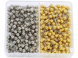 Conjunto Tehaux De 400 Tachinhas Redondas 4mm Em Plástico E Aço Inox, Fáceis De Inserir E Reutilizáveis, Ideais