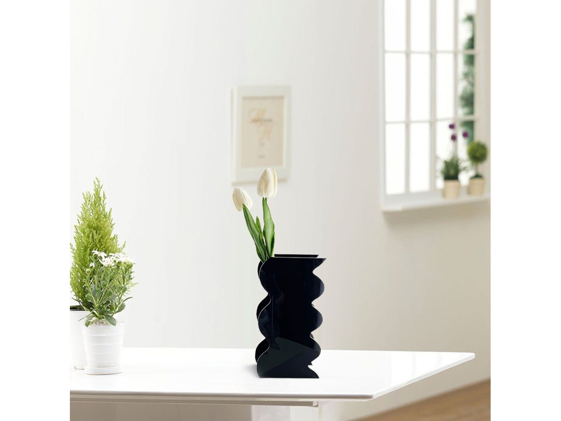 Acrylic Wave Ornament (practical For Flower Arrangement, Beautiful Decoration) Eoocoo
